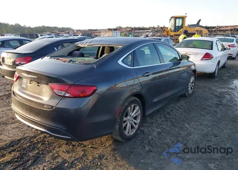 2016 Chrysler 200 Limited из США, поврежденный, VIN 1C3CCCAB1GN124043